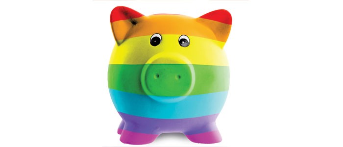 jumbo plush piggy bank rainbow