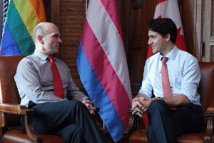 Randy Boissonnault and Justin Trudeau