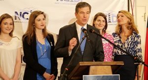 North Carolina governor-elect Roy Cooper