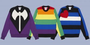 Comme des Garçons and Vetements holiday sweaters