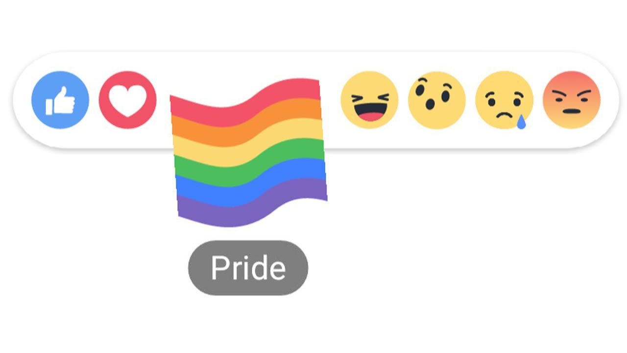 gay pride symbol on facebook