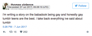 Babadook LGBT+ Icon