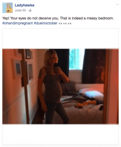 Ladyhawkepregnant
