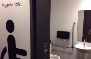 aut all gender bathroom express