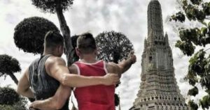 Travelling Butts Gay Couple Thailand