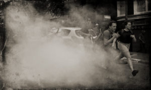 Tear Gas Used On Pride