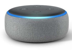 Amazon Echo Dot (3rd Gen) Smart Speaker with Alexa - Heather Grey