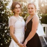 SST 0002 Nicole (Sally Martin) and Maeve (Jess Sayer) Wedding – Shortland Street (c) 2020 SPP