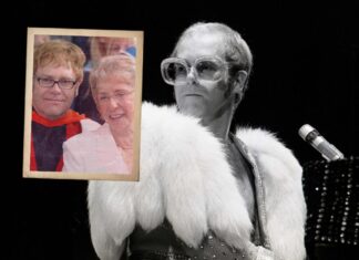 Elton John And Mother