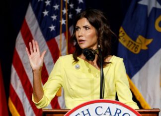 South Dakota governor Kristi Noem