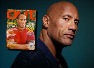 Dwayne 'The Rock' Johnson - OUT Cover