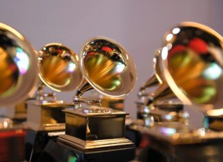 Grammy-Award-trophies