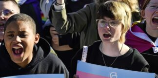 Trans Rights Protest