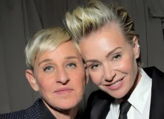 Ellen DeGeneres and Portia de Rossi