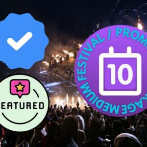 MEDIUM FESTIVAL / PROMOTER PACKAGE